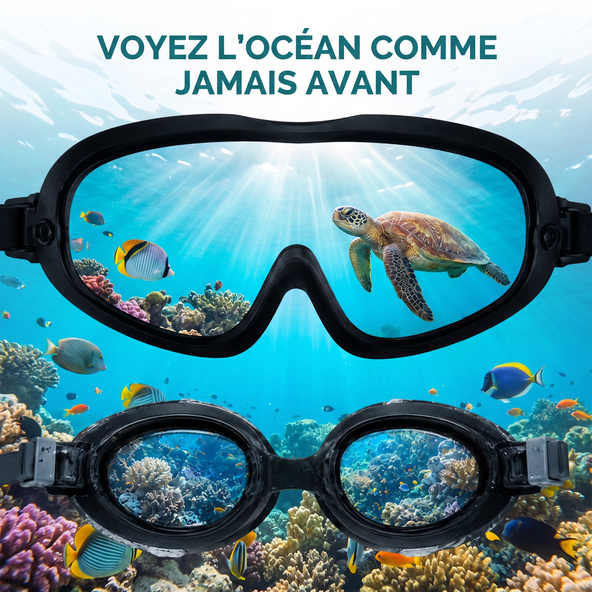 Lagonia View - Les lunettes qui ouvrent un autre monde sous l'eau
